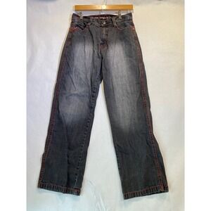 Grey Five Jungle & Co Jeans Red Contrast Stitch Y2K 28 Mens